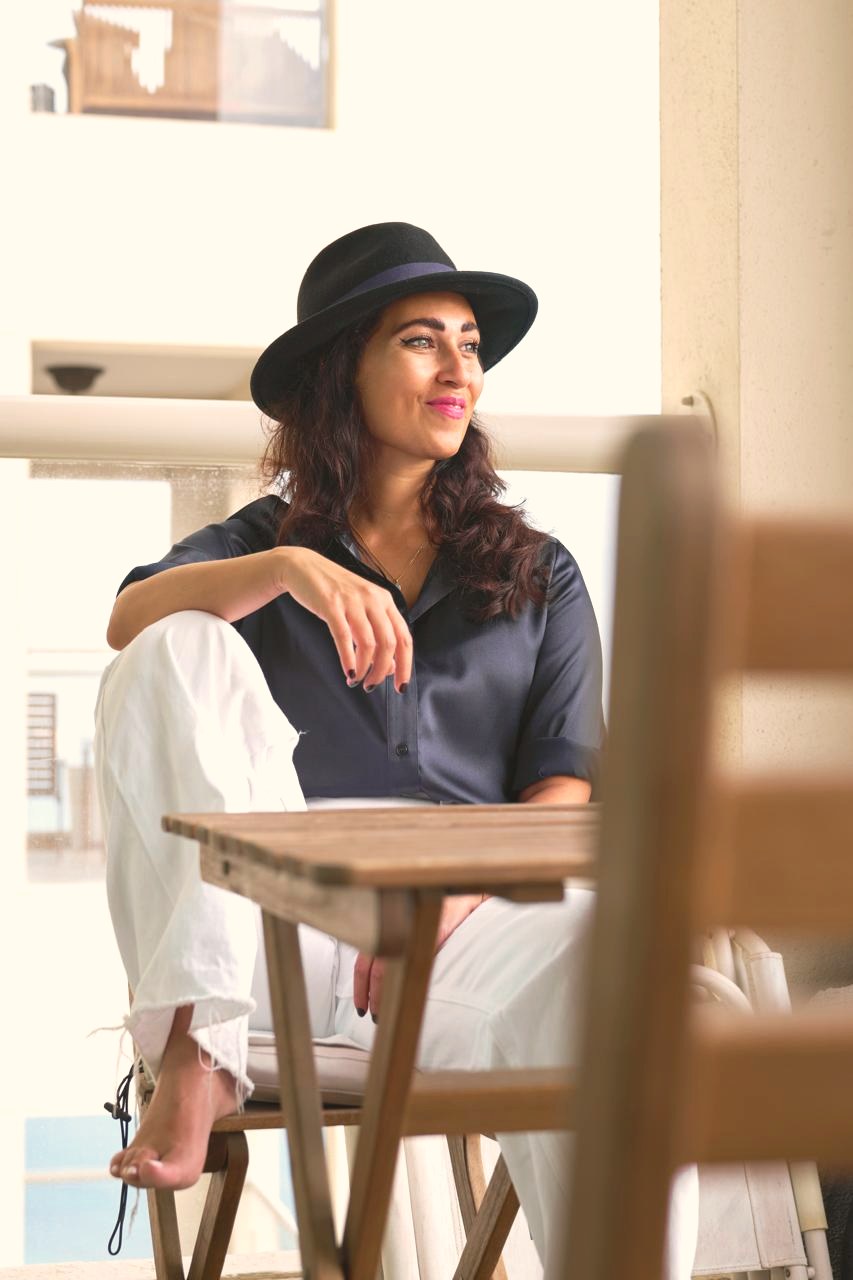 Shazia, a warm and reflective portrait